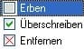 Zustände bei der unattended datei
